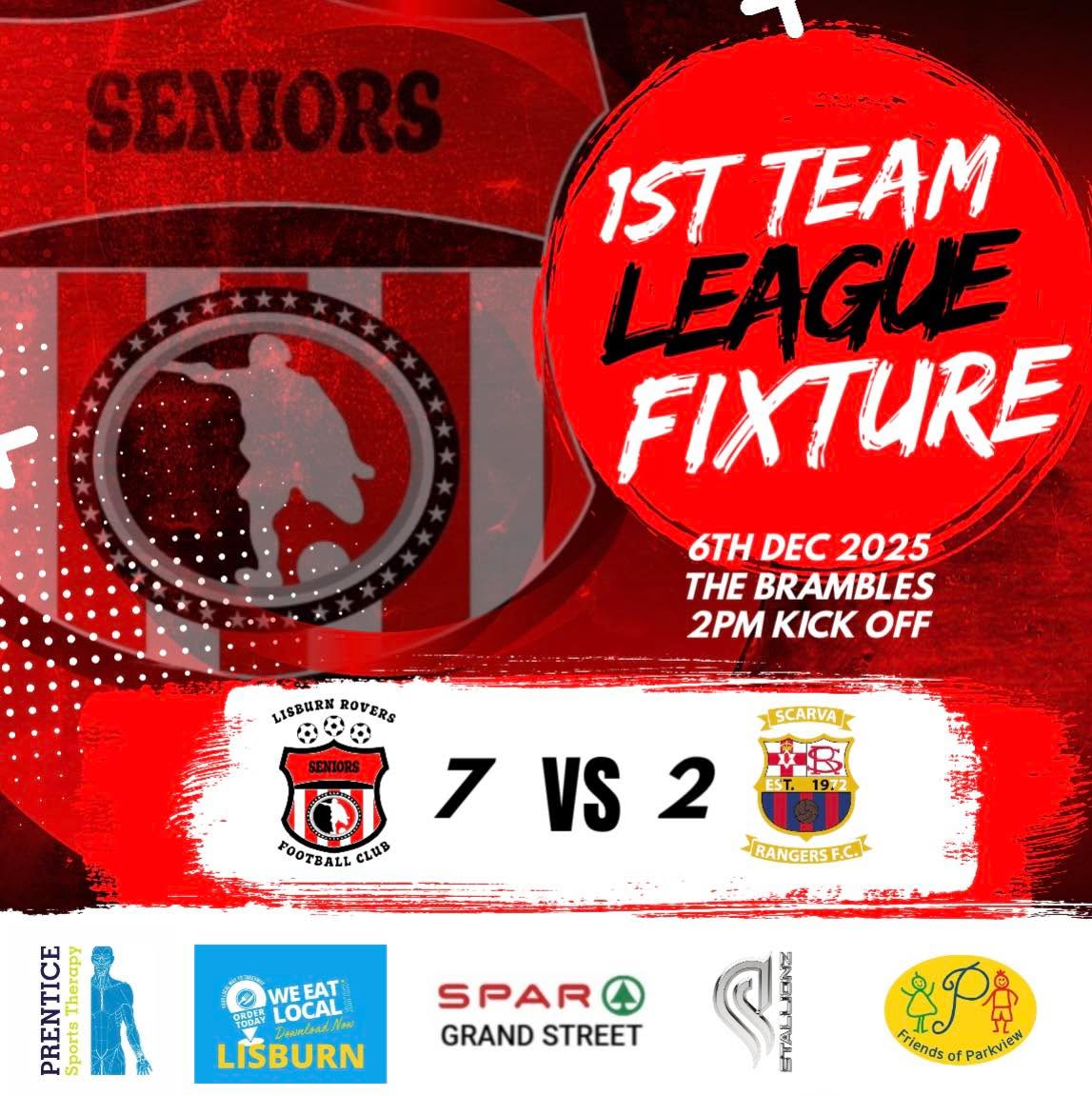 Lisburn Rovers Seniors (The Dons) tweet media