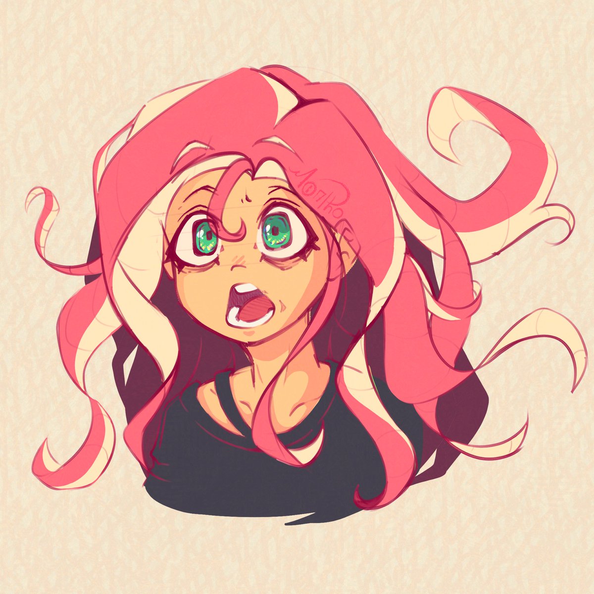 animorpho's tweet photo. Fui treinar fazer cabelo  mais bem desenhadinho e até que gostei bastante do resultado kk

Ainda temos que praticar pra dedéu >:) https://t.co/hwkHffv1x1
