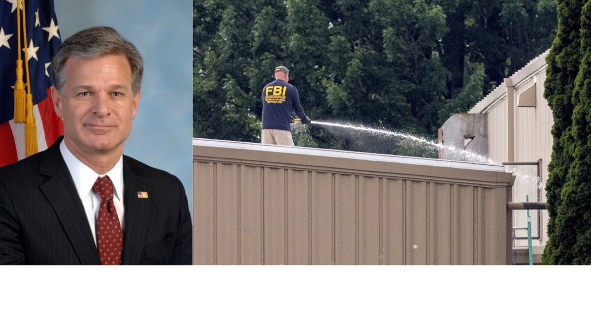 C_3C_3's tweet image. It’s very likely the Wray FBI washed all evidence of Thomas Crooks and the Butler assignation attempt on President Trump.

When Kash and Dan got to the FBI there was nothing real.

Likely why they claim he acted alone.

That’s what the “evidence” left by Wray says.

Criminal.