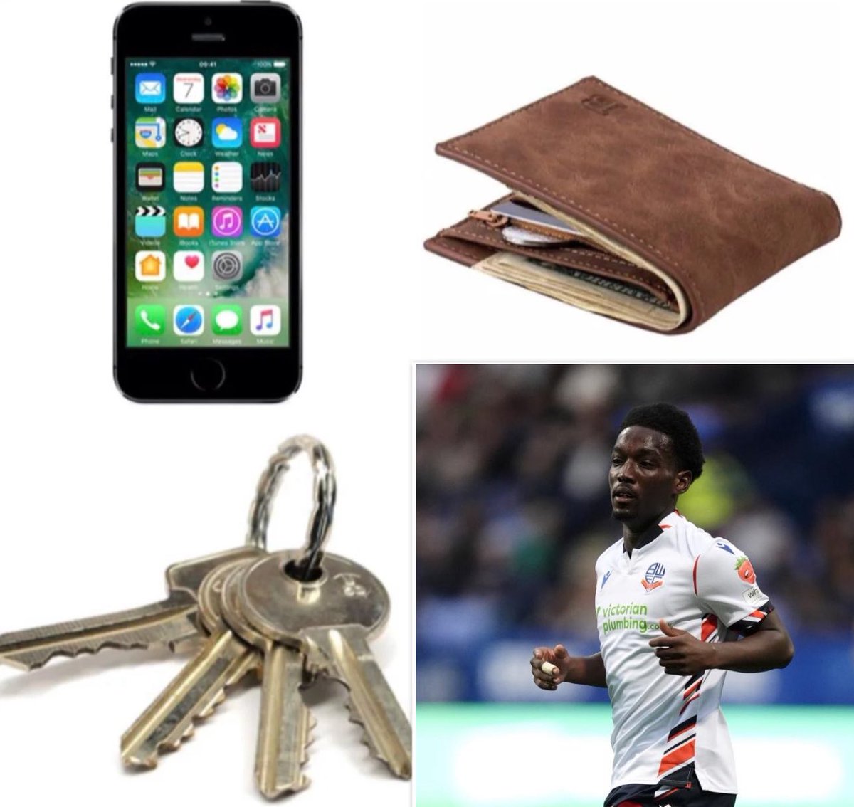 A look inside Joel McGregors pockets
