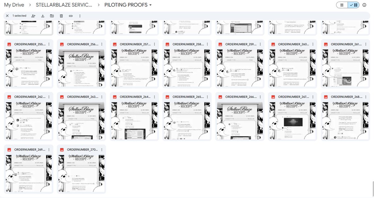 updated our proofs !! our proofs and vouches are now 495 nearing 500 :D