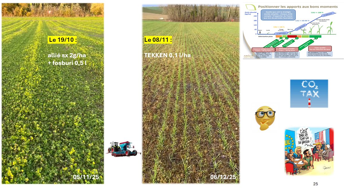 TonioPereira2's tweet image. Après 1 récolte de colza puis 1 récolte de 🍀 place au #blé #acs #cultivetonazote #macf