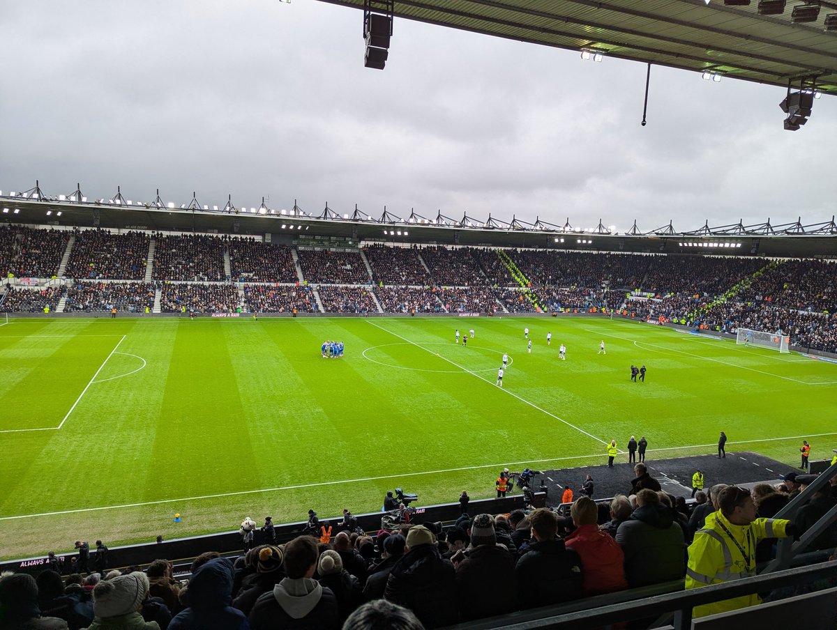 Terrible day at the office. Defence all over the place. 

All three goals were avoidable. Eustace should have made changes sooner. 

We did better in the second half but let's be honest we couldn't have been worse. #dcfc #dcfcfans