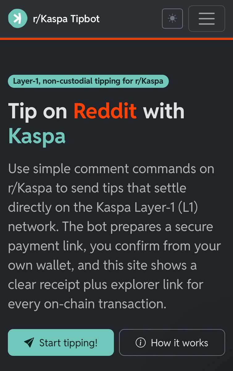 🚨 JUST IN: $KAS tipping on Reddit!

On-chain, verified.

Kaspa integrations are heating up.