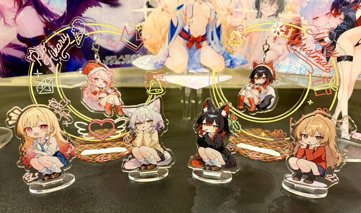 Leone_PUL's tweet photo. #PULユラリウム  #アクリルグッズ

見てこれ、こちら、圧巻のアクリルグッズ達です🥰
グッズをいっぱい作るって言ったろ。
【有・言・実・行】

来年も新しく稼働させたユラリウム™️も加えてたくさんのハピネスグッズで埋めつくしていきたいなって思うよ☺️

たくさんのユラリウマー…はまぁ来てくれたら嬉しいけれど、一緒に可愛いー！ってはしゃぎながら楽しめる人から依頼が来てくれたら、それはとても素敵なことだよね☺️

まだまだ実現させたいグッズのアイディアが沢山あるから、どんどんお声掛けしてください！

ただし、互いの尊重は忘れずに。

楽しむぞー！＼(´・∀・｀)／