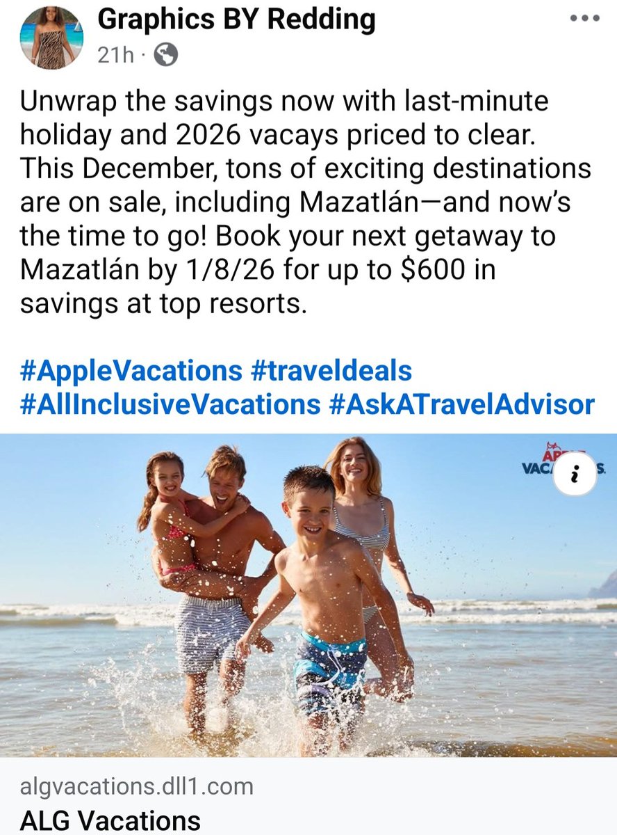 #ClickLinkInMyBio 
#ReddingGraphicsAndTravel
#Dream #Live #TravelTheWorld

facebook.com/share/p/1AGyrP…