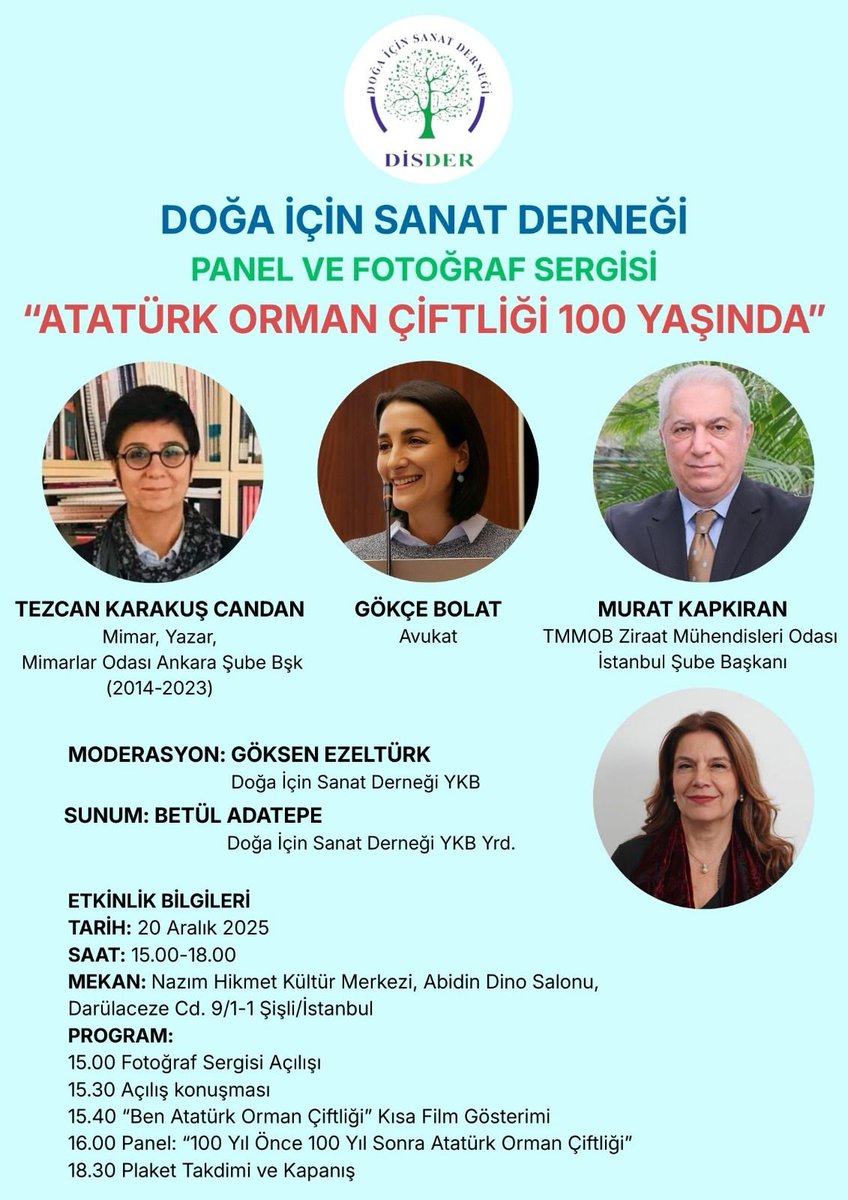 Doğa İçin Sanat Derneği tweet media