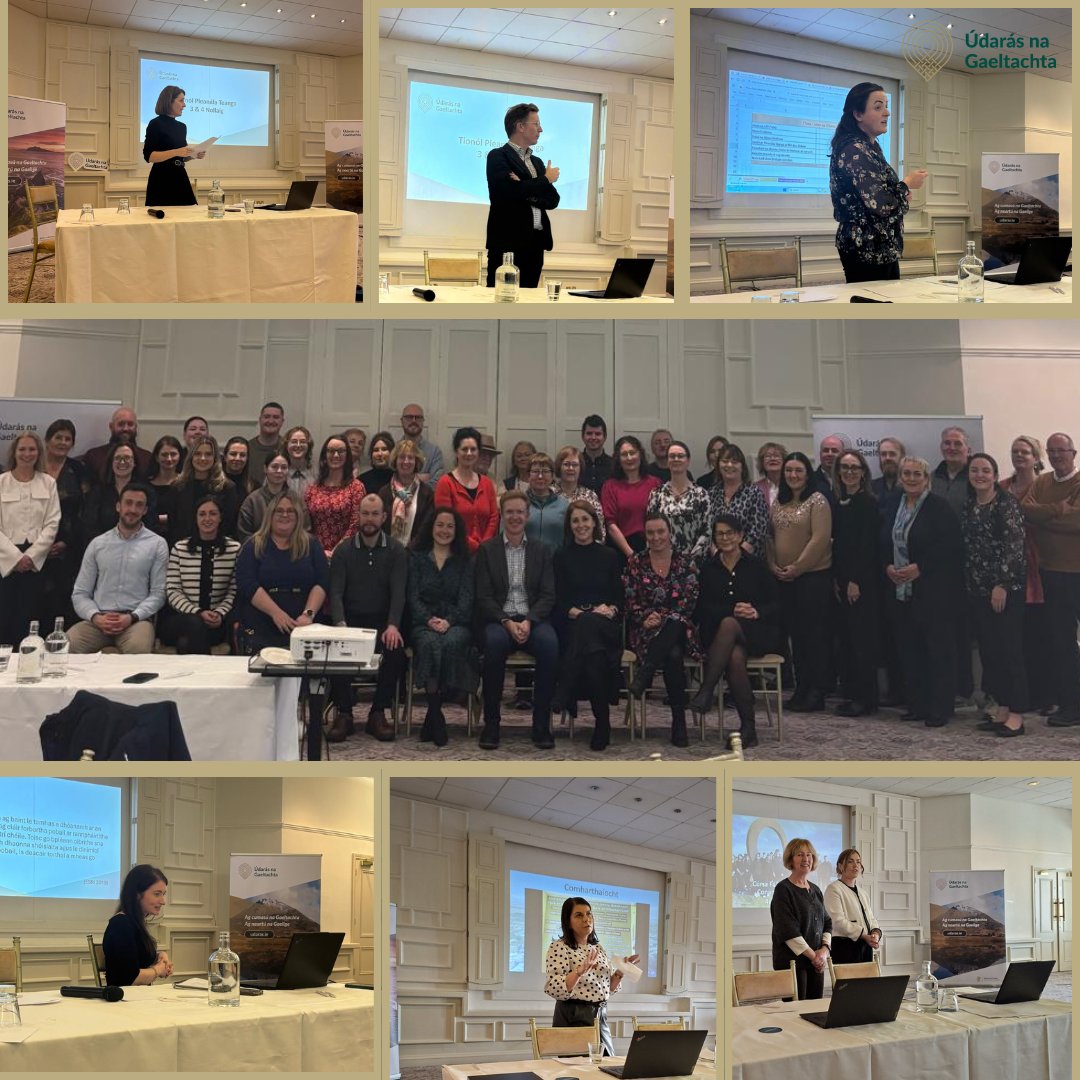 Bhí Tionól Pleanála Teanga Údarás na Gaeltachta ar siúl ar feadh dhá lá an tseachtain seo in Óstán Chósta Chonamara 📍

✅ Athbhreithniú ar 2025
📊 Forbairt &amp; Clár Oibre 2026
🤝 Samplaí praiticiúla ó LPT/BSG
💡 Tograí comhpháirtíochta

#TacúChunTairbhe #PleanáilTeanga