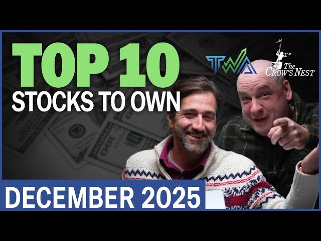 Tune in for the Top 10 Stocks to Own for December 2025 from the gurus of The Wealth Advisory and The Crow's Nest!

youtu.be/Q16O0H6inB0?si…