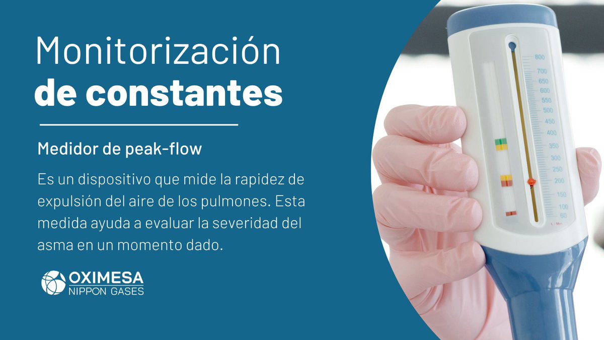 El #peakflow es una herramienta que nos ayuda a detectar la severidad del #asma incluso antes de que los síntomas empore 🩺 

¡Tan solo tienes que soplar! 🌬️

f.mtr.cool/fnrdapmpys
