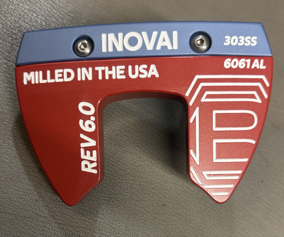 BeaugeyCustom's tweet image. A Bettinardi putter made in the USA is now Cerakoted to reflect that! Reach out if you are interested in upgrading your clubs.