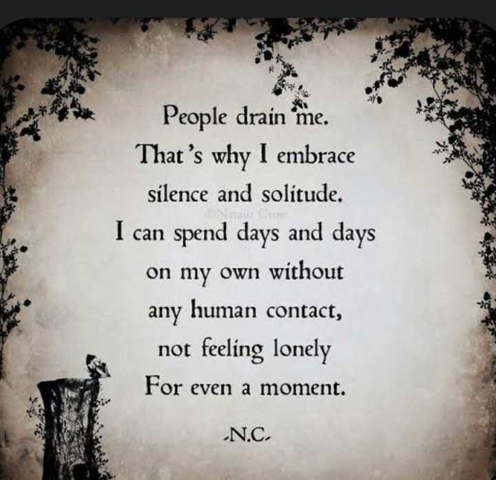 CookieKL's tweet image. #silence #solitude 
So me... #introvert #people 💯💯👇👇👇🤫