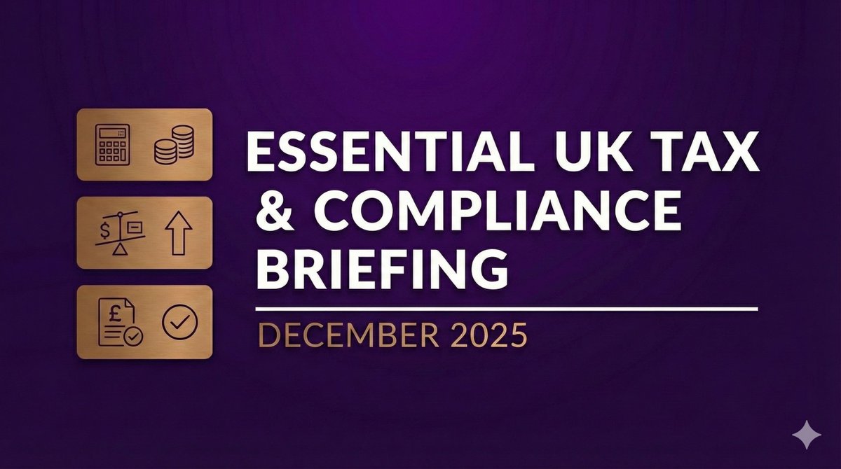 CCAccountantss's tweet photo. December 2025: Essential Compliance Deadlines and Strategic UK Tax &amp; Accounting Updates.

#CrossCountryAccountants

https://t.co/tUgBqf78gk https://t.co/BfYlHmAY5A