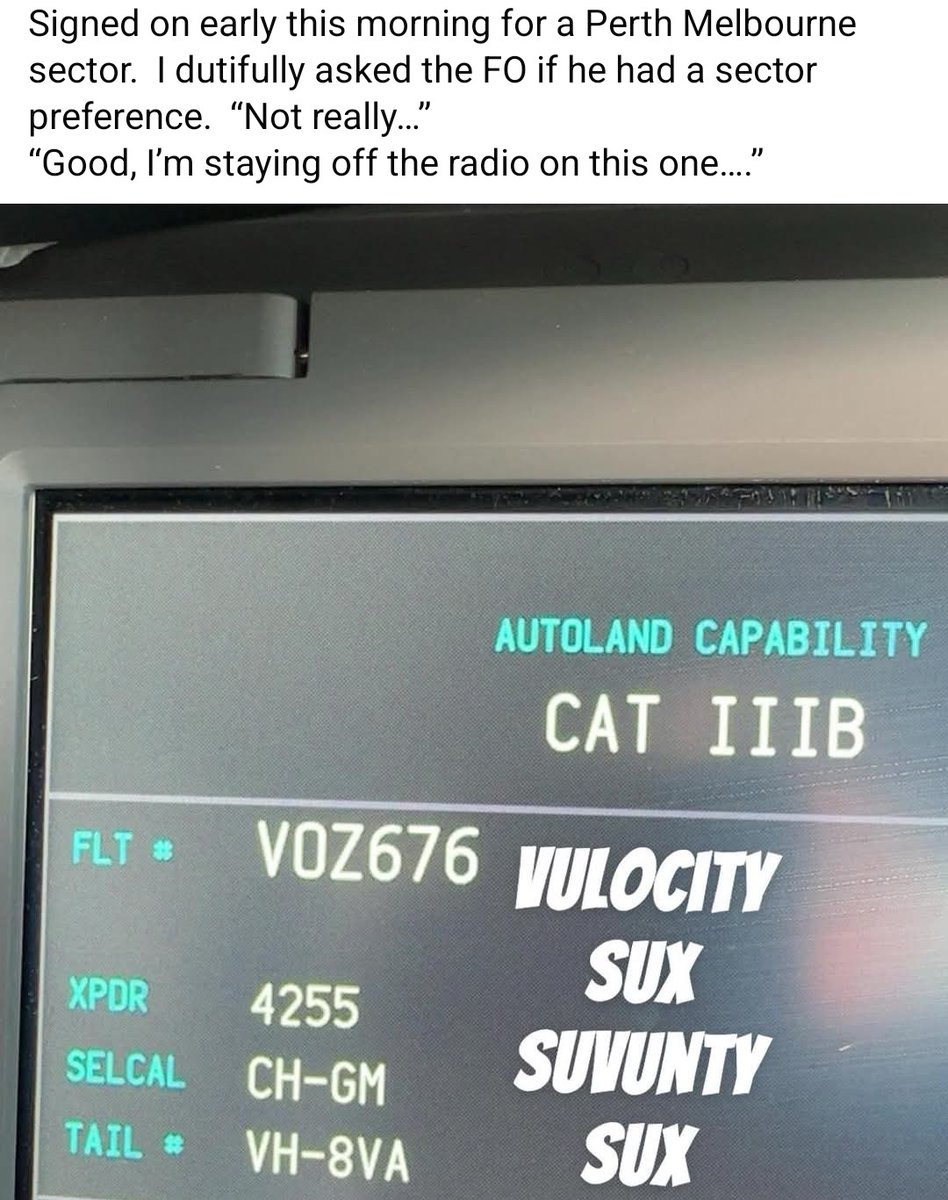 Kiwis and Aussies have long debated who correctly pronounces the vowels 'e' and 'i' - with the words 'sex' and 'six' being a classic source of argument. My friend who is a Kiwi captain for an Aussie airline absolutely made the right call here... 🤣🤣🤣