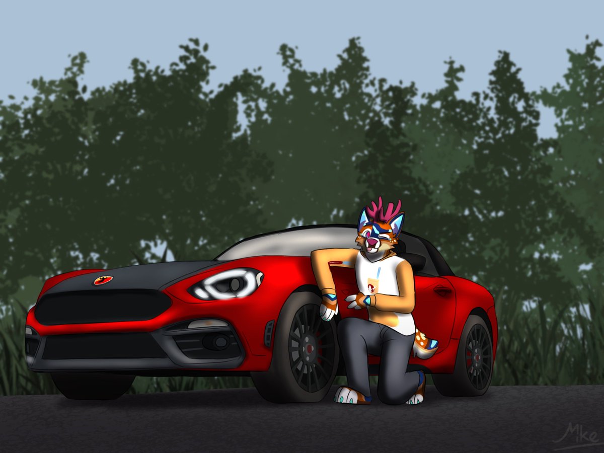 It's Miata's European cousin!

commission for <a href="/Ritzehl/">Maxwell</a> 
Thank you very much!