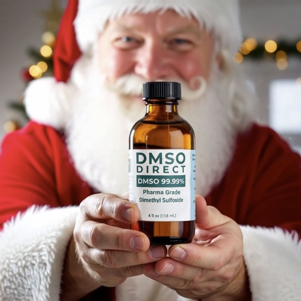 🎁DAILY SECRET SANTA GIVEAWAY 🎄
We're giving away a bottle of DMSO every day until Christmas!

HOW TO ENTER:  
✅ Like this post 
✅ Comment below 
✅ Share this post  
🎁 BONUS: Comment once per day for additional entries!

Good luck! #DMSODirectGiveaway

RULES: US residents