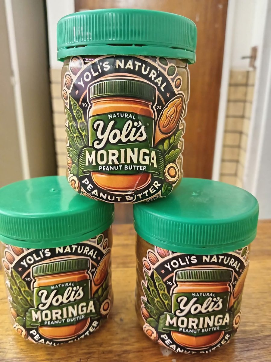 Meet Yolanda Tlale , a young female entrepreneur from Welkom who produces a healthy moringa peanut butter : Yoli's Moringa Peanut Butter. 
This is where we need the Ministry of Small Businesses. 
Repost please 🙏

For orders:
☎️ 082 956 8124