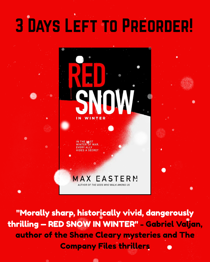 Tudorscribe's tweet photo. Very excited that the espionage thriller I edited is about to be published. The novel is set in the final weeks of World War II, with the action ranging from the Pentagon to Budapest under siege. https://t.co/MW90UsZsRm #hisfic #WWII https://t.co/rsSwOQENpp