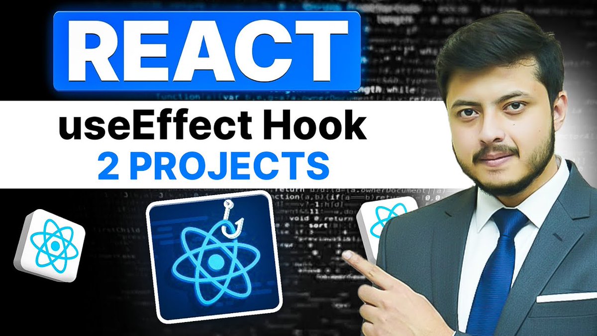 PankajB42550's tweet image. 🚀 Day 42 — Web Dev Journey!
🎯 Topic: React useEffect Hook (First Principles)
▶️ youtube.com/watch?v=AM7IbE…

🙏 Instructors:
@adityatandon02
@rohit_negi9 
@CoderArmy 

🤝 Let’s connect!
#React #useEffect #ReactHooks #WebDevelopment #Frontend
Radhe Radhe 😊🙏