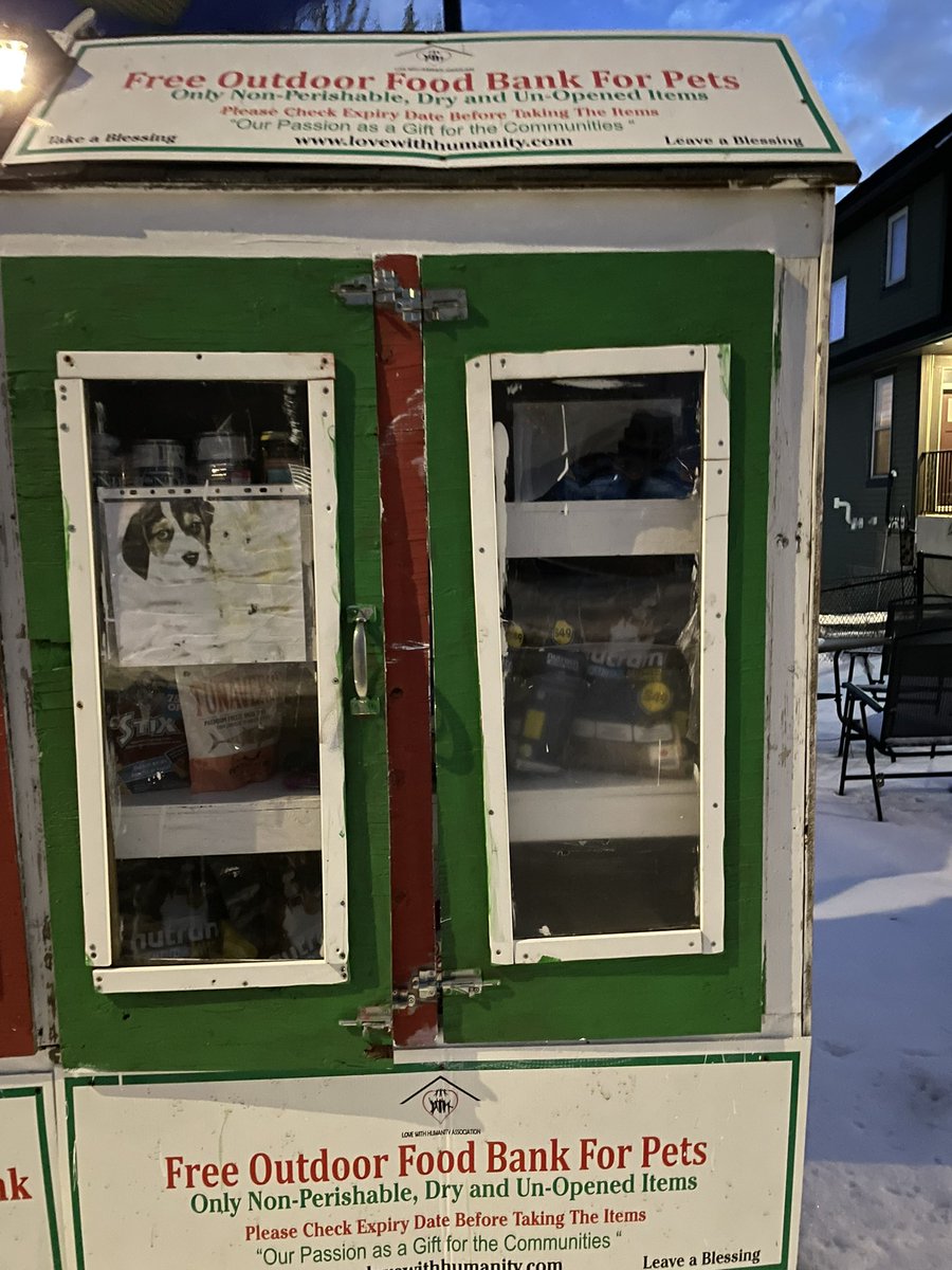 Dear Community Members,
Both of our Pet Food Bank locations — 75 Saddlelake Way NE and 630 Whitewood Rd NE — are currently well stocked with pet food.
We kindly ask that you take only what you need so that there is enough available for everyone.