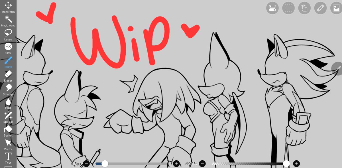 Withered Rose WIP for pt.4
Insta is still disabled 😀👍
#wip #sonicau