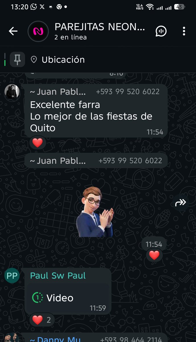 STHEFY Y CRISTIAN (( CLUB NEON VIP )) tweet media