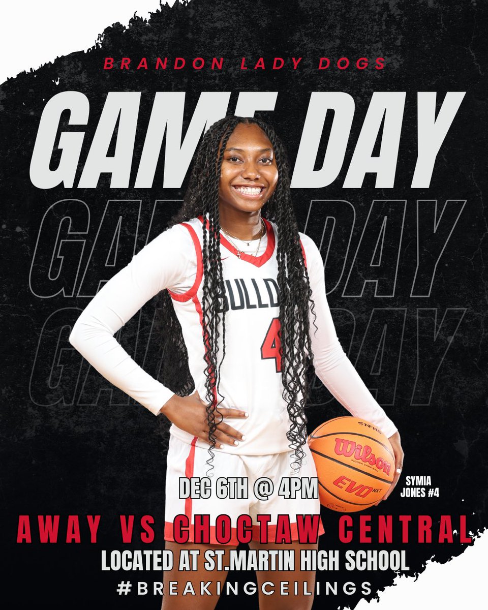iCoachMoncrief's tweet photo. ITS GAMEDAY!! The Lady Bulldogs are back in action today at St. Martin vs. Choctaw Central in the Hoopfest! Come on and travel with us and support your Lady Dogs! You don’t want to miss it!! #everyonecantbeadog #UnleashTheDawg #WeComing #BreakingCeilings https://t.co/7f4UBfgF0v