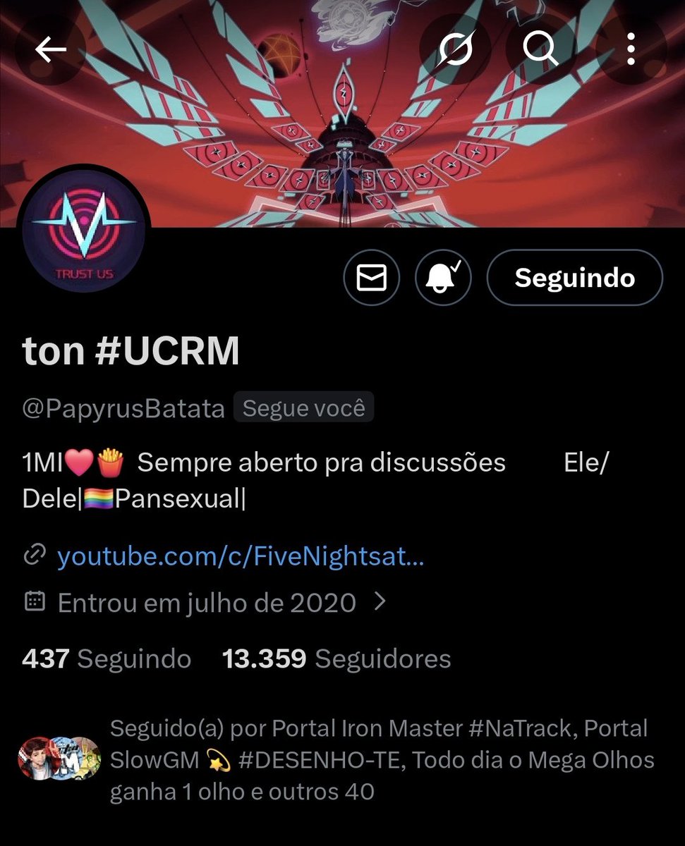 Portal Papyrus da Batata 🍟#UCRM tweet media