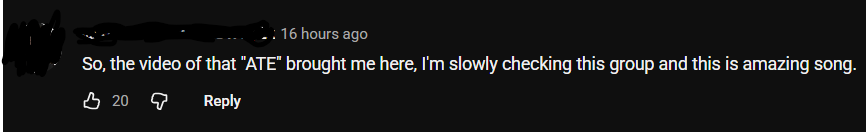 syrena27's tweet photo. So, I saw this comment under the Pinocchio MV๐
K&K Ent, shall we expect another single soon?
#AHOF #AHOFATE @AHOF_official https://t.co/Fqs4cI7BPC