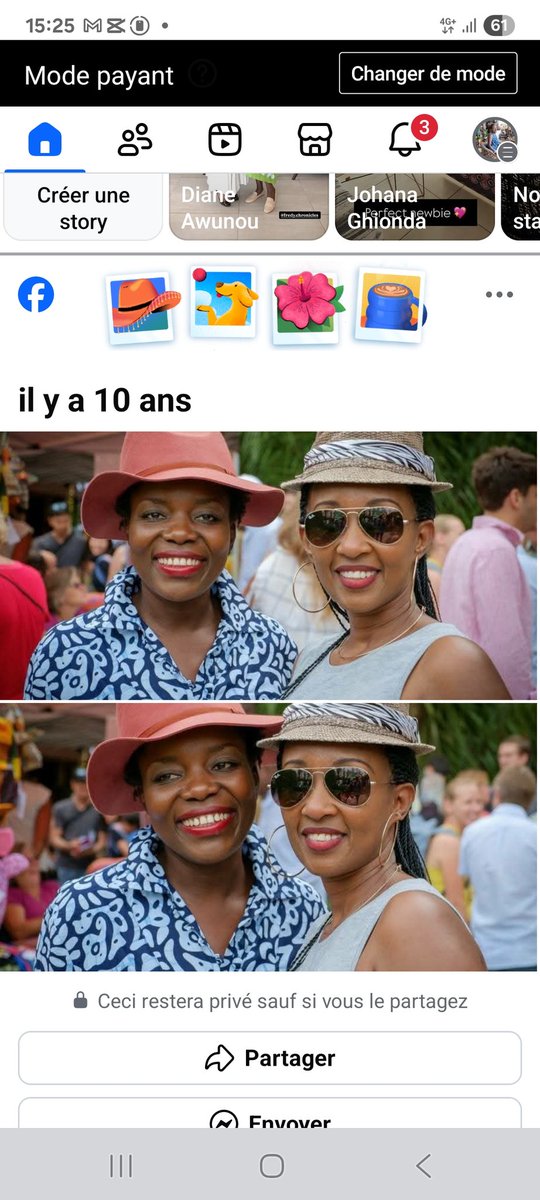 Il y a 10 ans...avec ma sœur Rwandaise