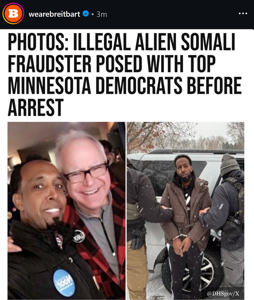The Somalian illegal immigrant and convicted fraudster who was seen in photos getting cozy with leading Minnesota Democrats has been arrested.

The news comes amid President Donald Trump’s efforts to safeguard Americans from illegal immigration and the crime that comes with it.
