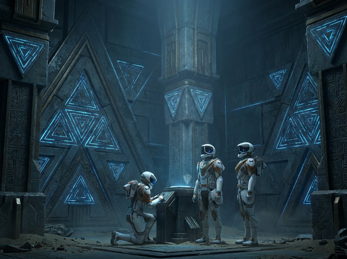 CMDR_FOSDYKE's tweet image. Elite Dangerous Stories :  Guardians Legacy for 2026
"They explore the temple. Something explores them. The structure is silent. The observer is not."

#EliteDangerous #Guardians #AncientAI #XenoArchaeology #SciFiExploration #GuardianLore #CinematicSciFi #DeepSpaceMystery #boosty