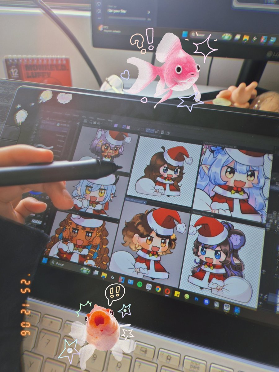 Me and the Padorus against the weekend 🌸🎄🩷🎄🩷😤💪🏽🎄🩷🌸💖✨️