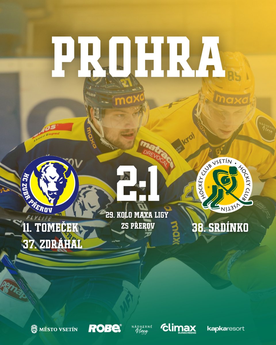 Z Přerova odjíždíme s prázdnou. 🫤