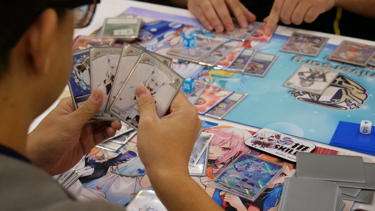 hololive_OCG_EN's tweet photo. 🏆 Bloom Cup DX 25-26 Challenge 🏆
The hololive OFFICIAL CARD GAME Bloom Cup DX 25-26 Challenge Pasadena is underway! Who will emerge victorious!?
May your Oshi skill lead you to victory! Live Start!✨
#hOCGEN #hololiveEN #BloomCupDX https://t.co/F8VZYtiPbp