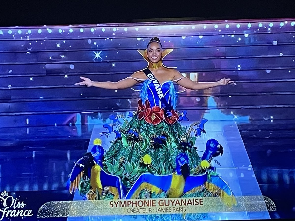 Miss Guyane elle porte la jungle Amazonienne sur elle ou quoi #MissFrance2026