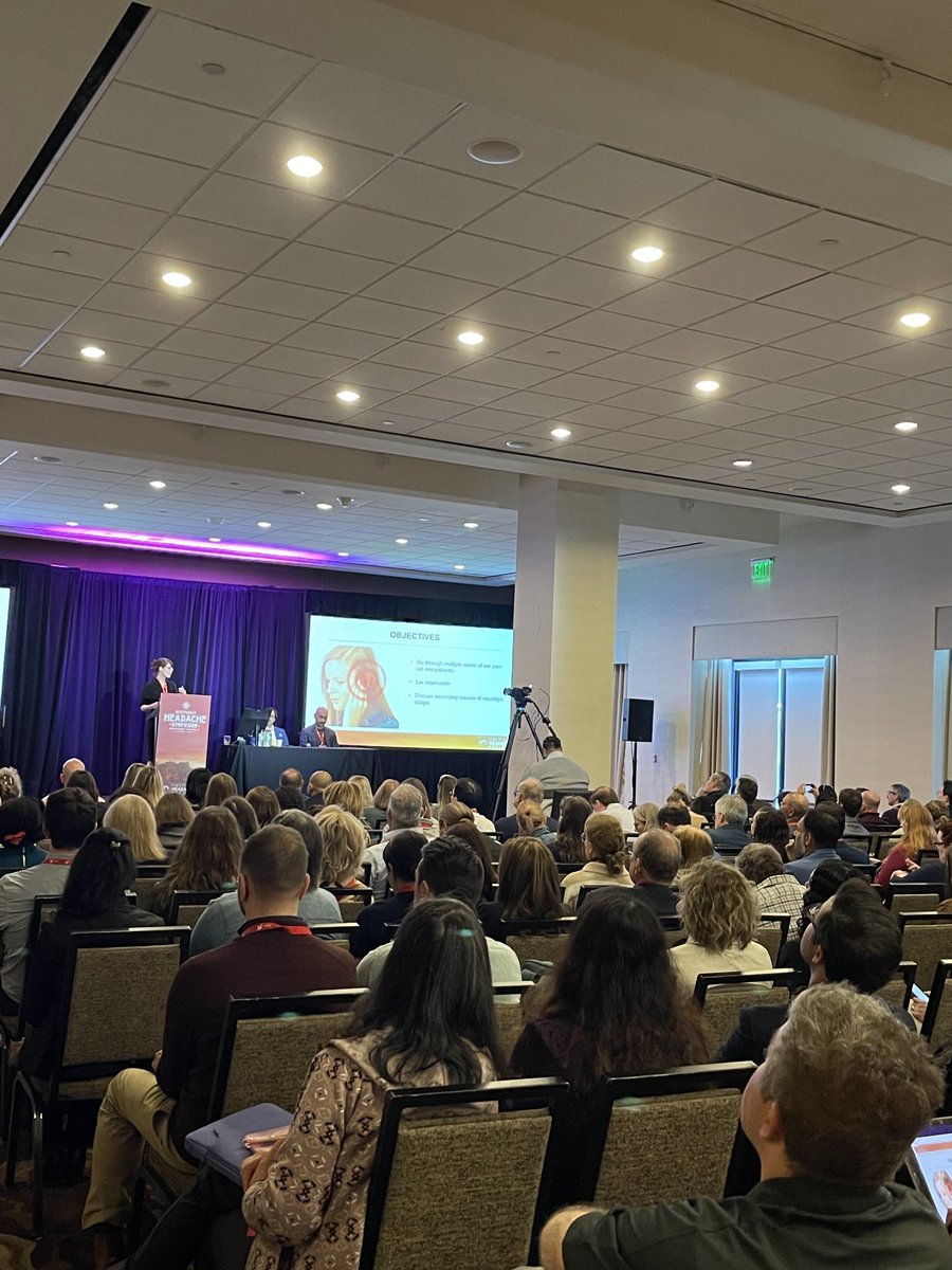 NinaRiggins's tweet image. ⁦@BethRobertsonMD⁩ great presentation is ongoing #Ear #Pain #Headache ⁦@ahsheadache⁩ #AHSAZ2025 ⁦@WNGtweets⁩ 🧠