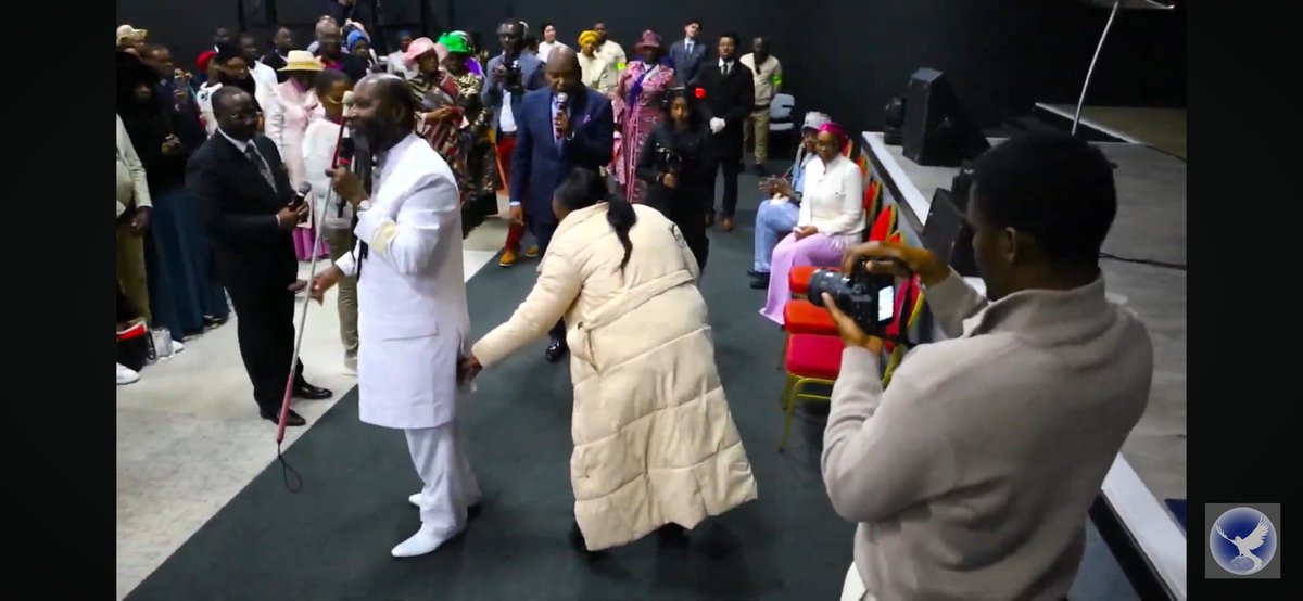 GicoviMiss's tweet photo. The LORD promised to visit His people and today He has fulfilled that promise. The LORD is really touching His people tonight. Totally blind eyes have popped open and this lady can now see #FranceMegaVisitation https://t.co/JQAq5fgQSV