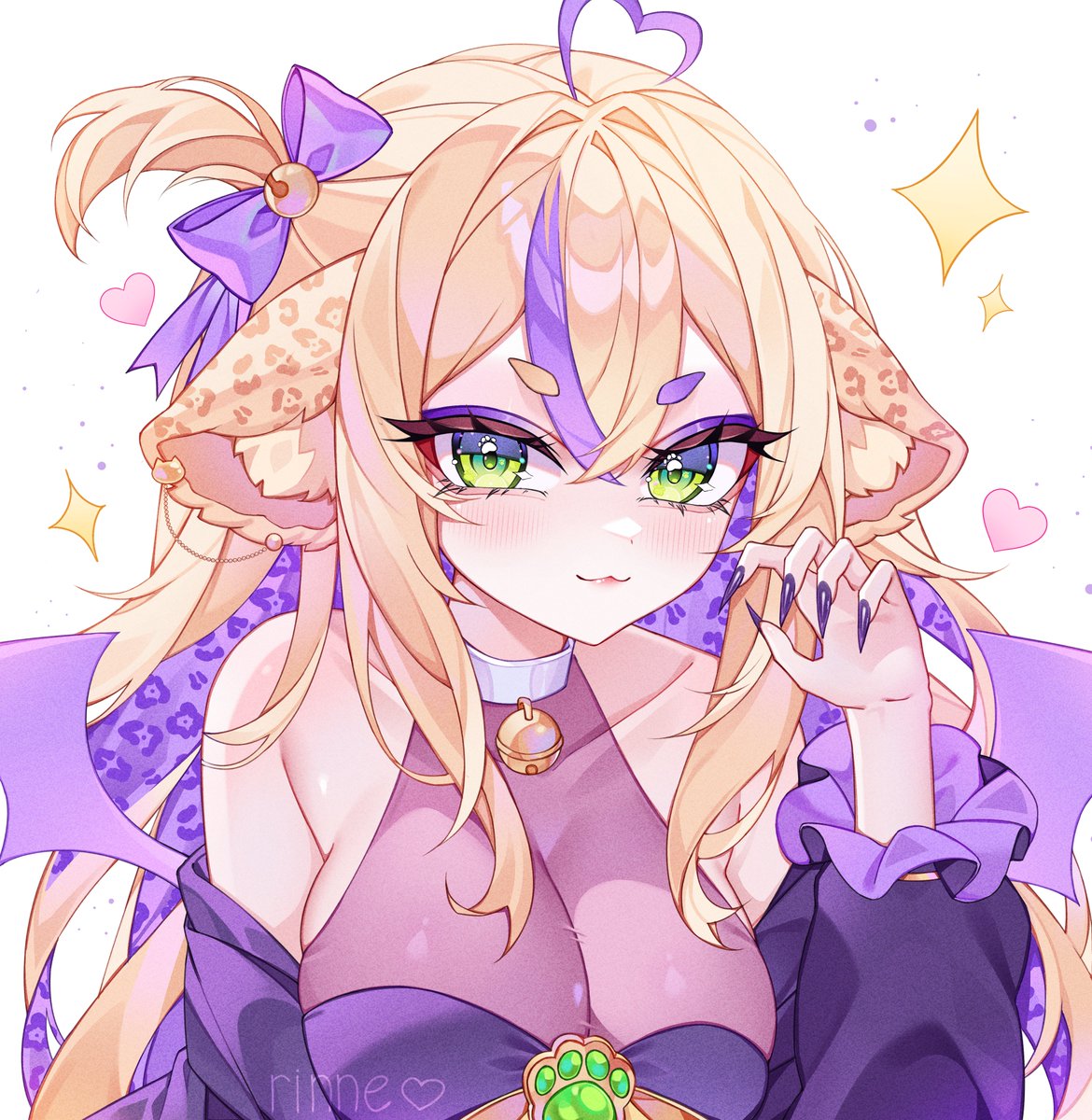 Rinne_oi's tweet photo. 🩷💫💜
#Commission for @HunhRomanie thank you<3
#commissionsopen  #イラスト https://t.co/AwUJChDfZm