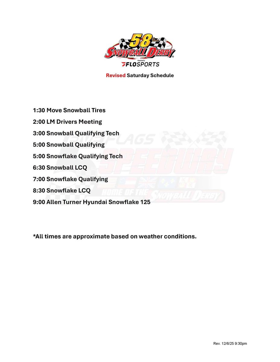 RetteJones30's tweet image. An updated schedule from Pensacola.

Fingers crossed 🤞🏻