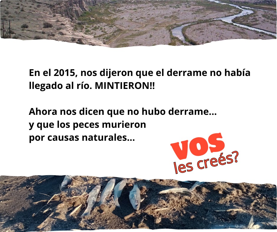 jachalnosetoca's tweet photo. Los que ocultaron cada uno de los DERRAMES de la mina VELADERO de la BARRICK GOLD quisieron ocultar la MORTANDAD de MILES de PECES, ahora quieren ocultar el CLORO en el Río La Palca que viene de la mina VELADERO y también quieren ocultar el MERCURIO detectado en ese mismo río. https://t.co/N00jEDJhby