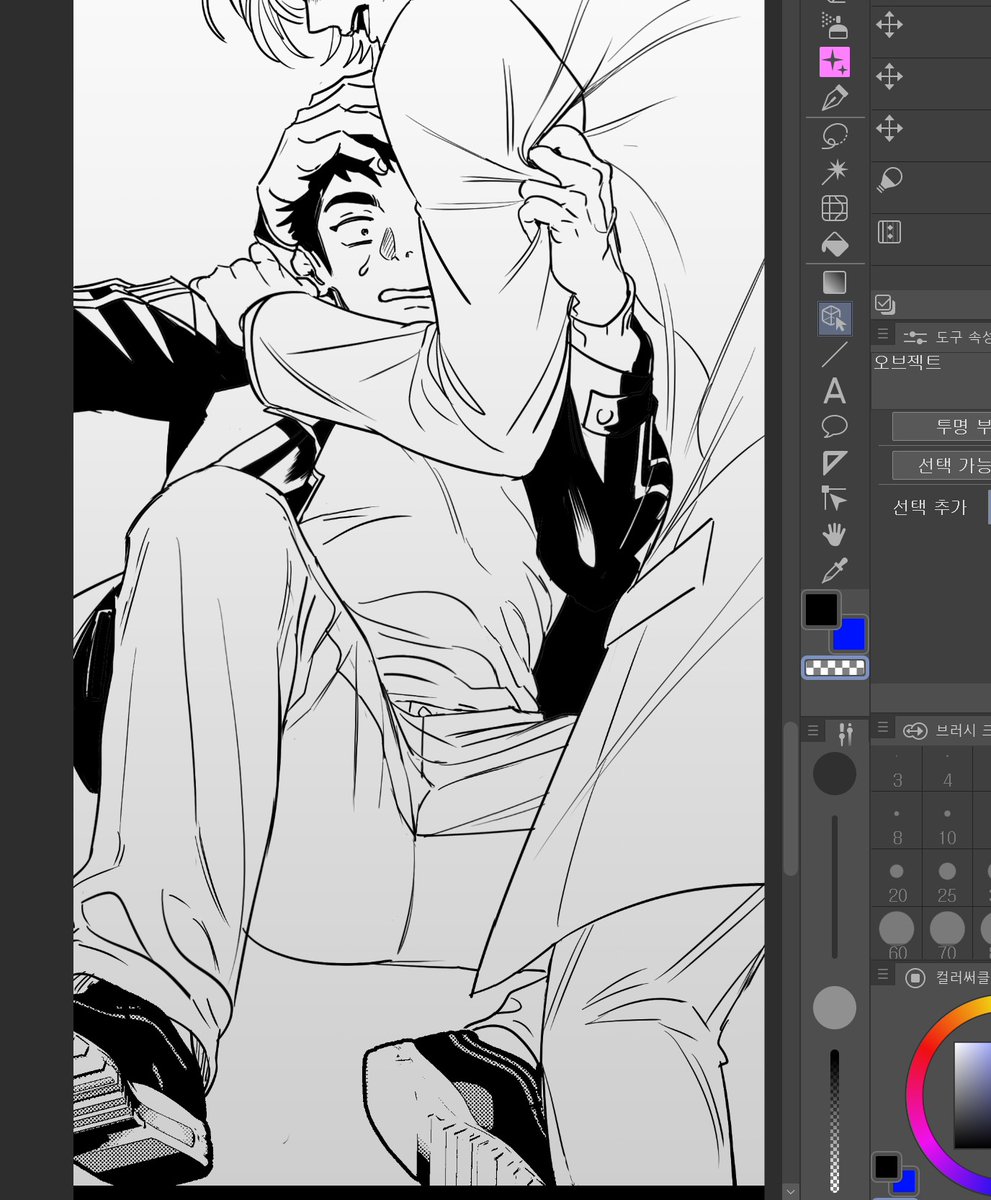 주혁이 포즈가 귀엽게 나온  같아서..(*ˊᗜˋ*)🍑
(21화 중)