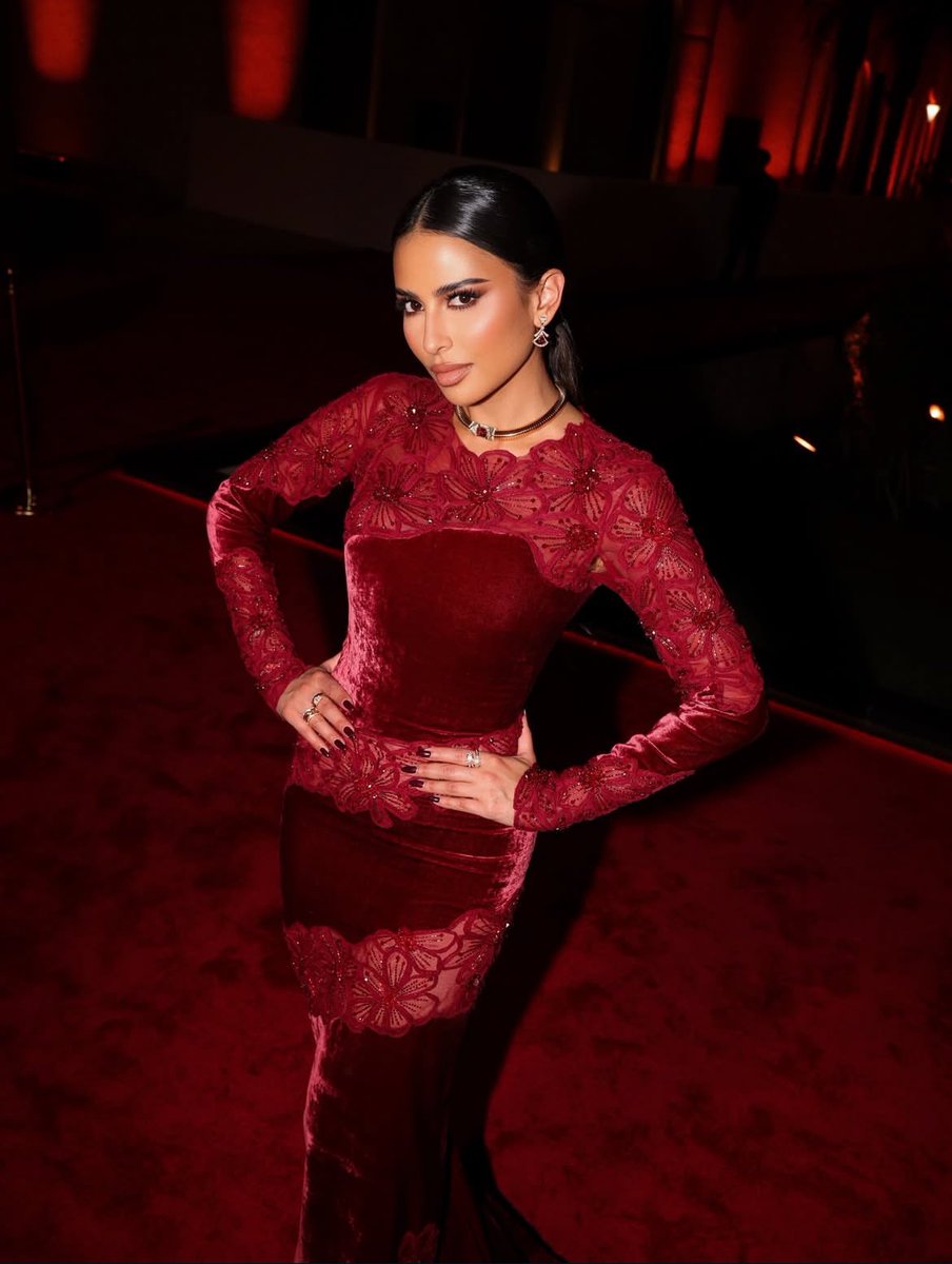 ClassSaudi's tweet image. اطلالة لمى العقيل في مهرجان البحر الاحمر السينمائي ❤️