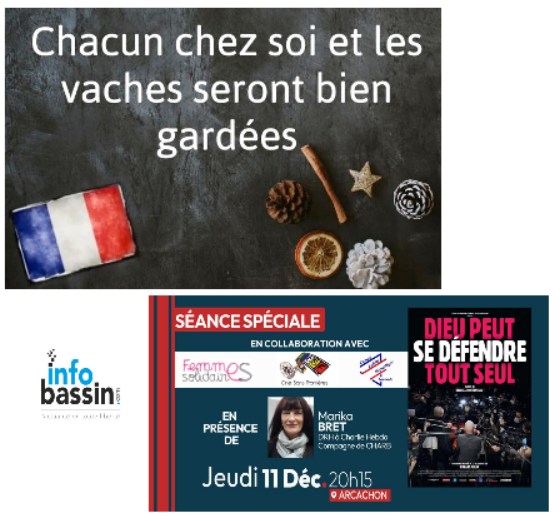 Défendre la LAICITE, c'est défendre la République... et la liberté! Voir infobassin.com/9-12-25
Le 9 décembre, une journée pour renforcer un rempart contre l’obscurantisme. A voir le 11, un film unique à #arcachon #bassindarcachon #laicite #cine #CharlieHebdo #journeedelalaicite