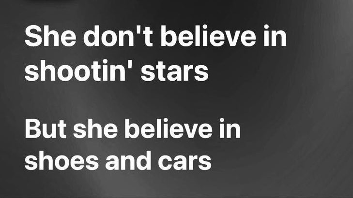 she gets everything she wants