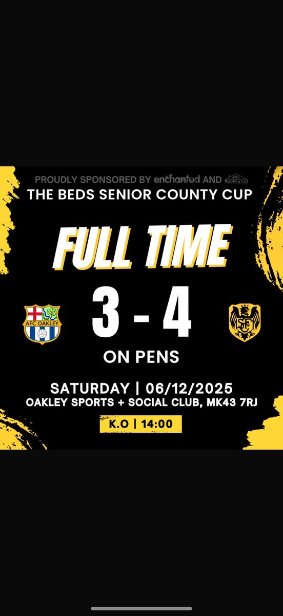 stotfoldDevs's tweet image. Today we was at our lowest as a group for injuries, illnesses, suspensions and lads just away on the piss!
Well done to the lads we did have who won on pens after a real tough one at @afc_oakley see’s us go thru into the next round and in the 🎩 
#UpTheFold 🟠⚫️