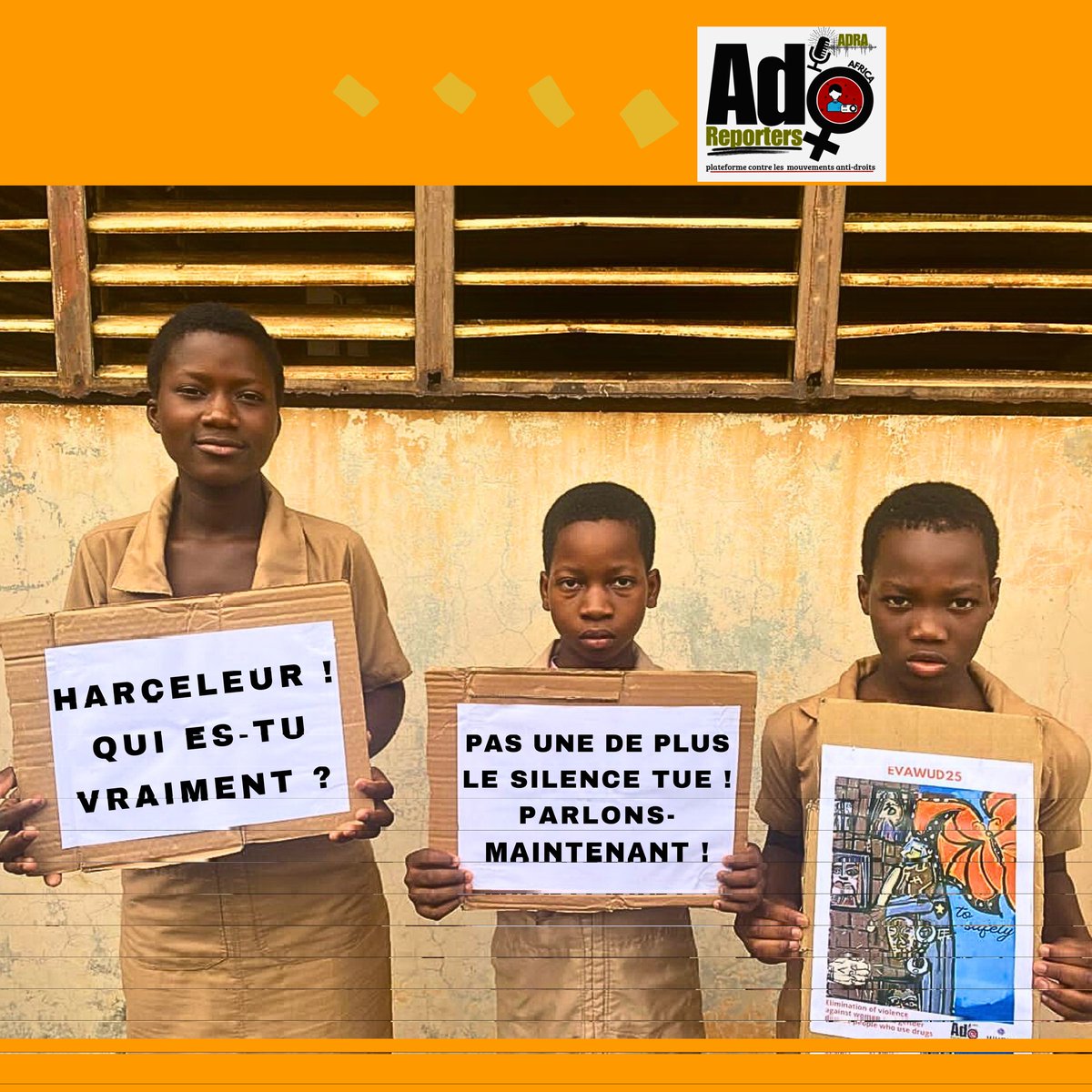 adoreporters's tweet photo. #16joursdactivisme – Séance interactive au foyer des jeunes filles de Lokossa : intérêt immédiat, échanges profonds et connaissances renforcées sur les VBG. Elles demandent déjà d’autres rencontres sur l’autonomisation et le leadership.
#Dotomi #Egalité #Evawud25 #WHRINetwork https://t.co/KBAMSQdr9M