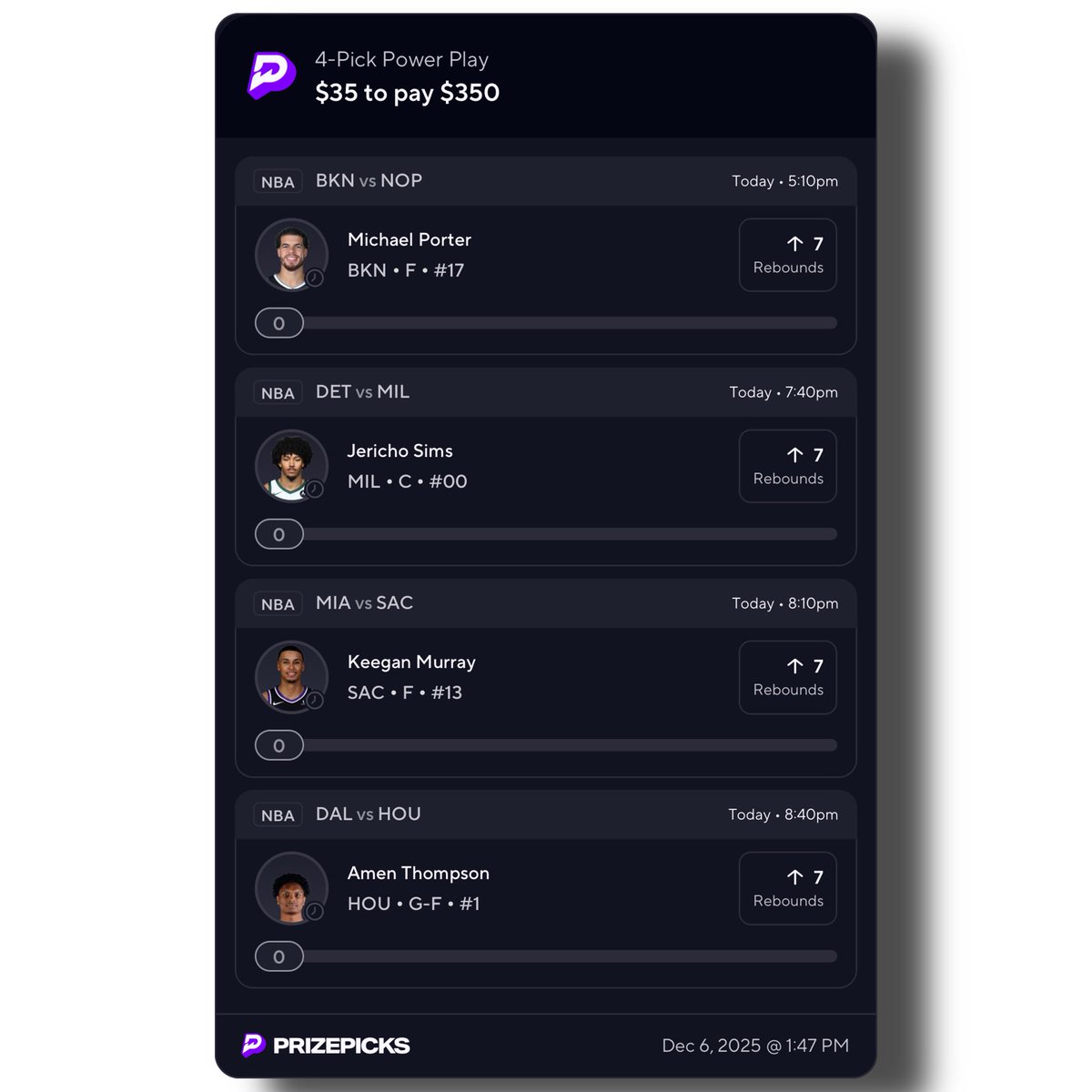 THEY SAY LIFE’S A GAMBLE 🎰

prizepicks.onelink.me/gCQS/shareEntr…

❤️‍🔥 𝐈𝐅 𝐓𝐀𝐈𝐋𝐈𝐍𝐆