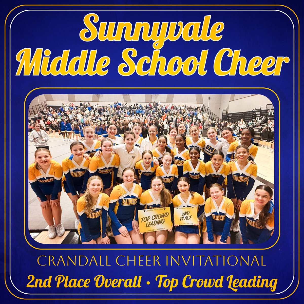 Sunnyvale Cheer tweet media