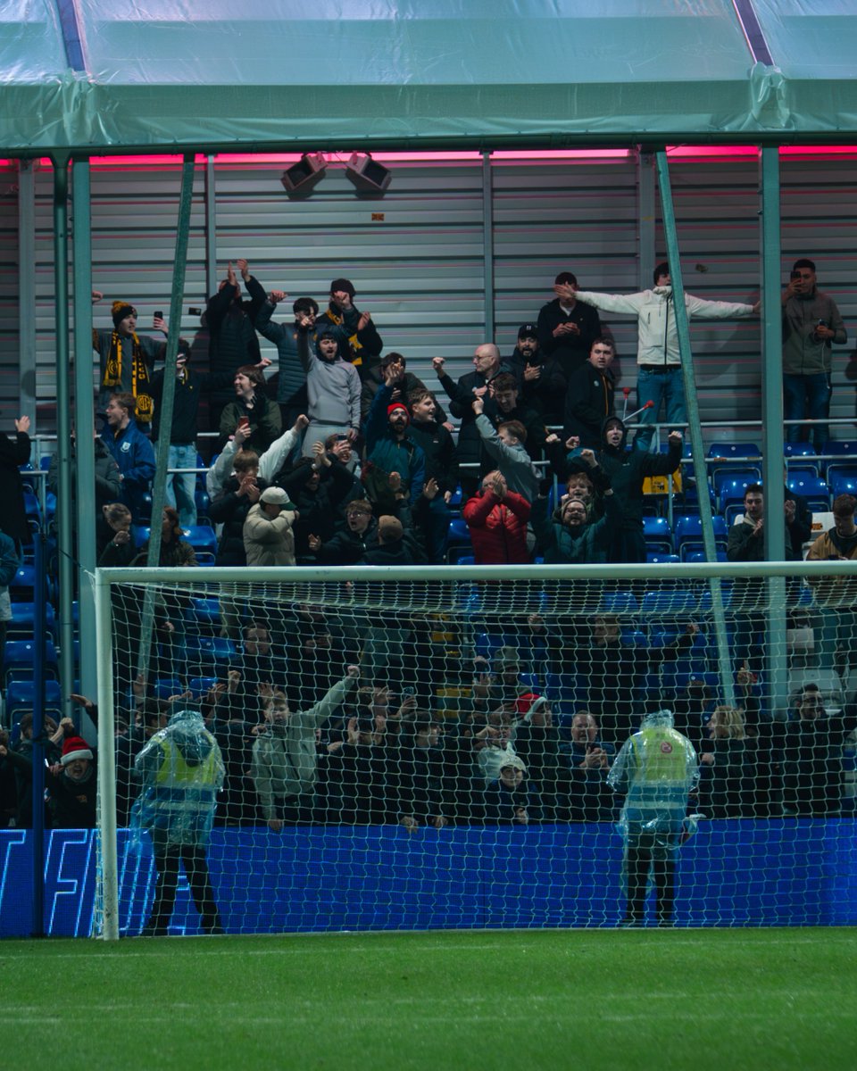 Outstanding support on the road this afternoon - bring on next week! 💪